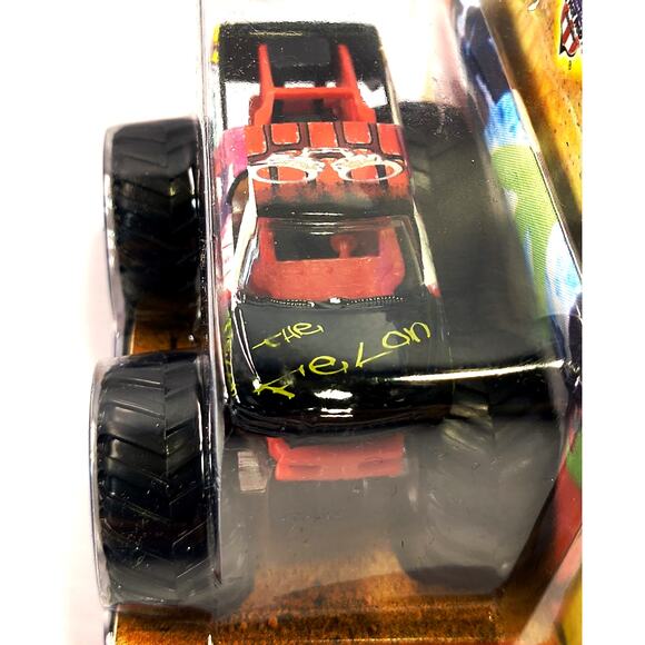 Hot Wheels Monster Jam Flag Series THE FELON #37/75, New, See Pics/Descr. - Picture 3 of 5